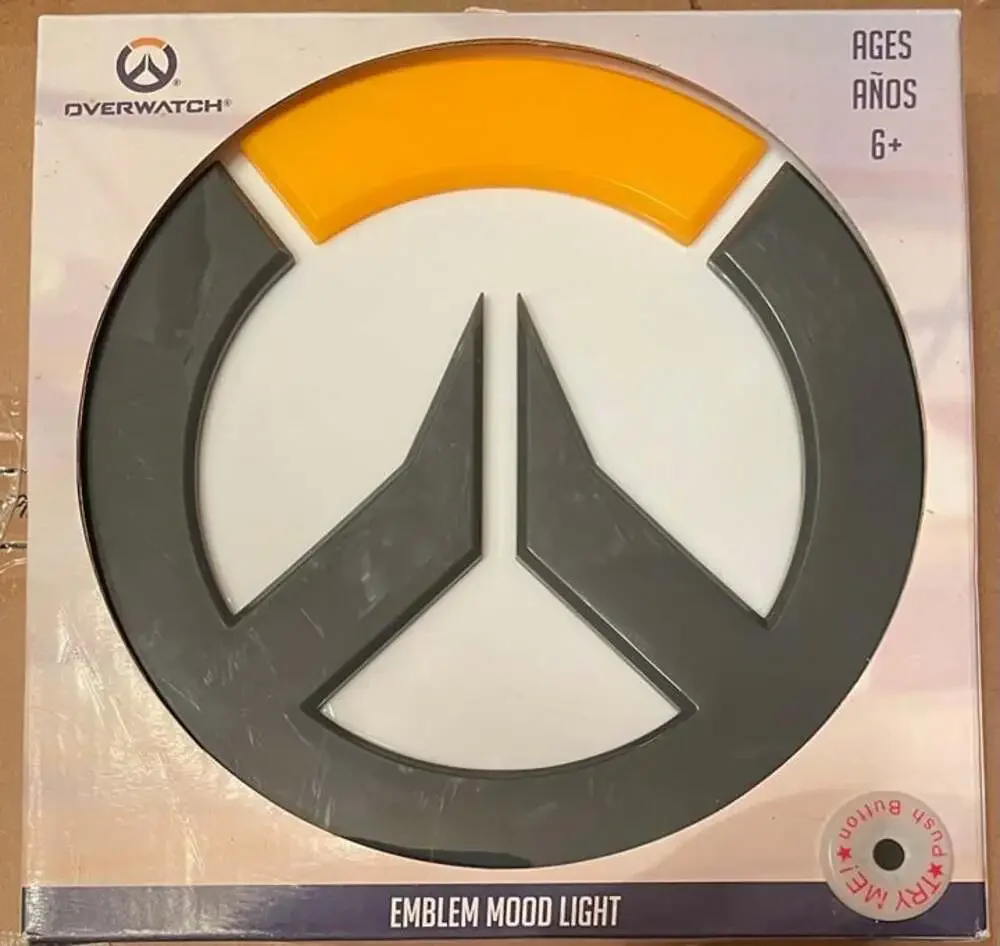 Overwatch Logo Mood Lamp ~ FAST FREE SHIPPING!